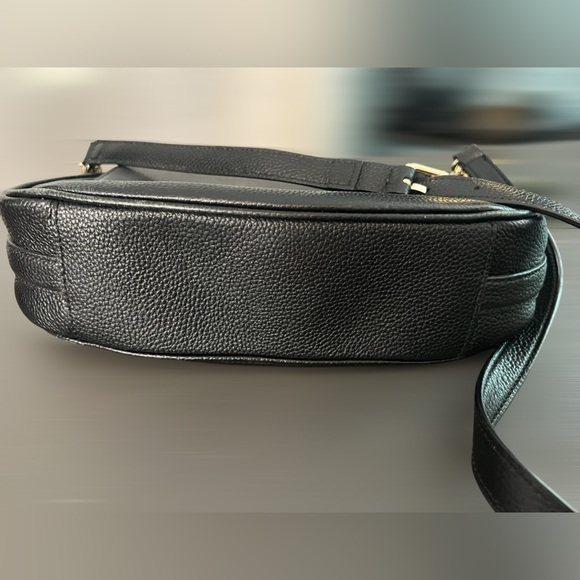 Kate Spade Shoulder Crossbody Black Pebbled Leather Bag - Picture 8 of 13